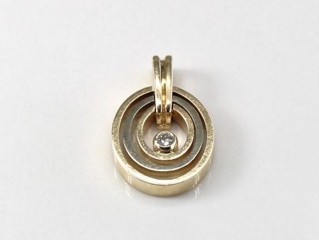 Bezel Set Diamond Pendant | 0.03ct | Online