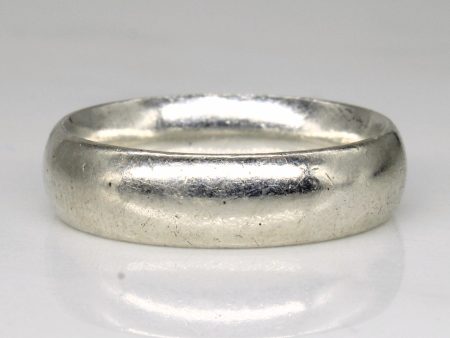 Platinum Wide Band | SZ 9 | 5.80mm | For Discount