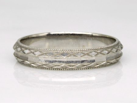 10k White Gold Ring | SZ 6.25 | For Cheap