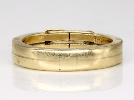 10k Yellow Gold Hinge Ring | SZ 6.5 | on Sale